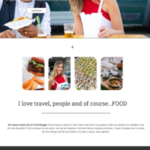 Personal Blog Web Design